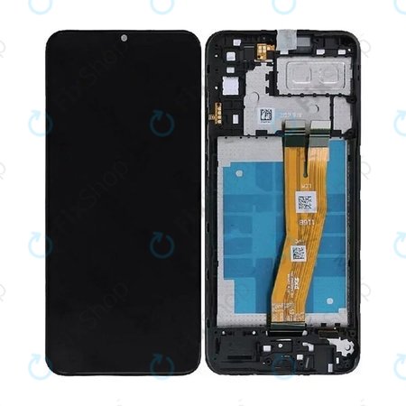 Samsung Galaxy A04e A042F - Ecran LCD + Sticlă Tactilă + Ramă (Black) - GH81-23088A Genuine Service Pack
