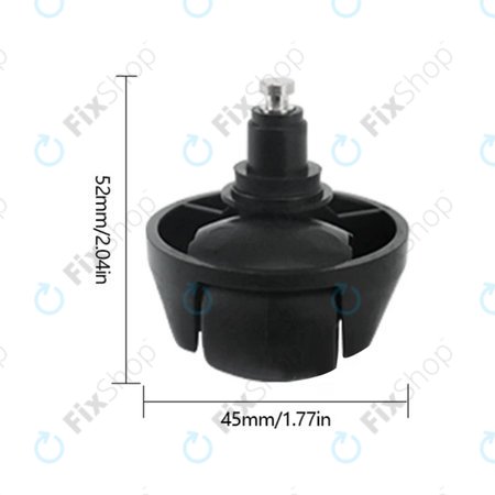 Xiaomi Dreame L10 Pro, L10 Ultra, X-series - Roată fata (Negru)