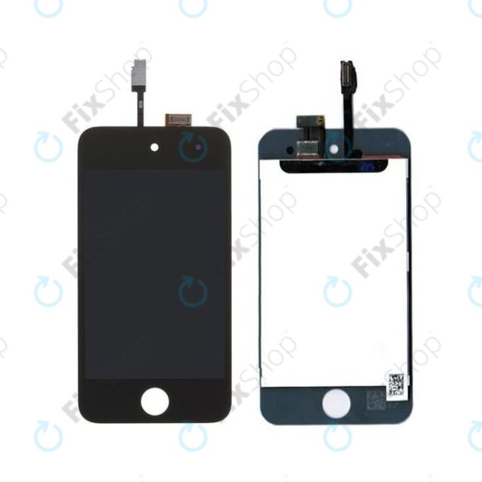 Apple iPod Touch (4th Gen) - Ecran LCD + Sticlă Tactilă + Ramă (Black) TFT