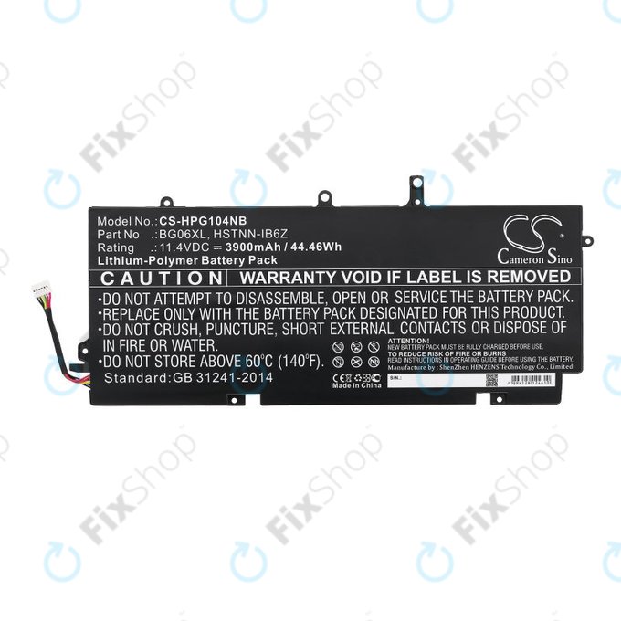 Baterie pentru HP Elitebook 1040 G3, 3900mAh, Li-Pol, 11.4V, BG06XL, HQ