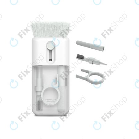 Instrument de curățare multifuncțional cu extractor de chei și cârpă, 6 în 1