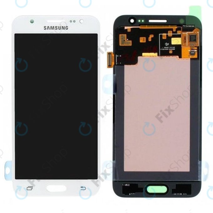 Samsung Galaxy J5 J500F - Ecran LCD + Sticlă Tactilă (White) - GH97-17667A Genuine Service Pack