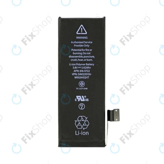 Baterie pentru iPhone 5S, 1560mAh