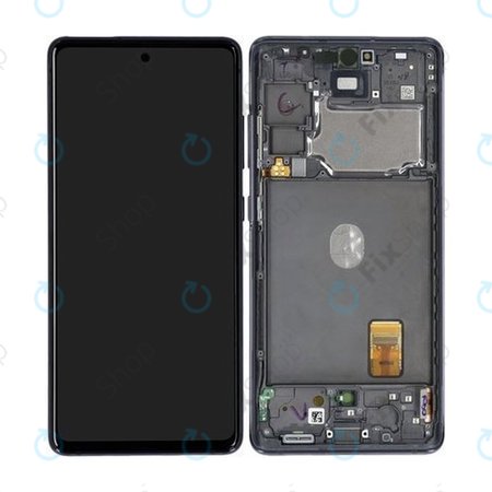 Samsung Galaxy S20 FE 5G G781B - Ecran LCD + Sticlă Tactilă + Ramă (Cloud Navy) - GH82-24214A, GH82-24215A, GH82-29056A, GH82-31320A Genuine Service Pack