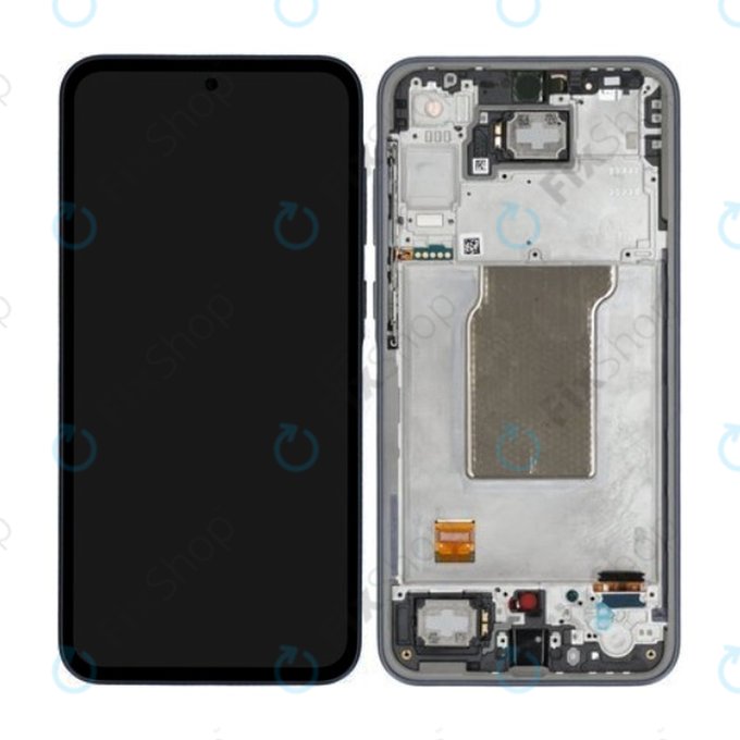Samsung Galaxy A35 A356B - Ecran LCD + Sticlă Tactilă + Ramă (Awesome Navy) - GH82-34223A Genuine Service Pack