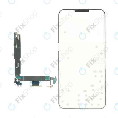 Conector de Încărcare + Cablu Flex pentru iPhone 16 Plus | White | 923-11093 | Genuine Apple