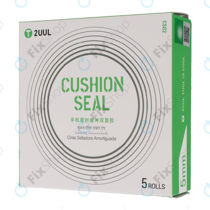 Bandă de etanșare din spumă pentru rama ecranului și sticla spate, 2UUL CS02, (5mm, 5 buc)
