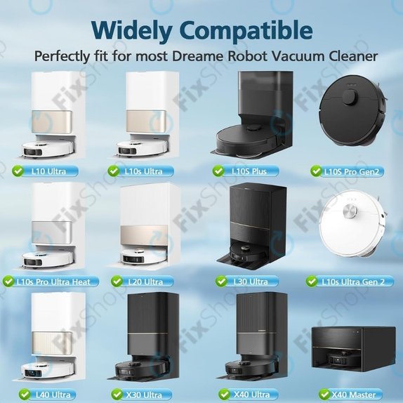 Mop, 2 buc. pentru Xiaomi Dreame X40 Ultra, L40 Ultra, L10s Ultra, Pro Gen2, Mova E30 Ultra