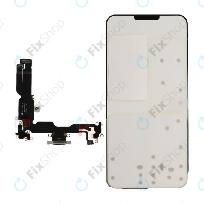 Conector de Încărcare + Cablu Flex pentru iPhone 15 Plus | Blue | 923-12775 | Genuine Apple