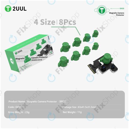 Protecție magnetică pentru cameră pentru repararea telefoanelor, 2UUL DA35, 8 buc./pachet