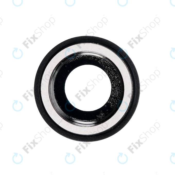 Apple iPhone XR - Sticlă Cameră Spate cu Ramă (Black)