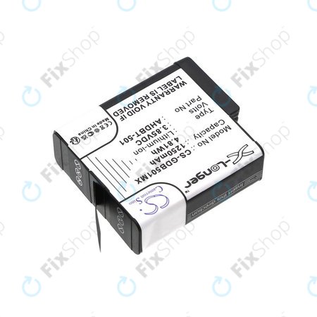 Baterie pentru Gopro Hero 8, Hero 6, 1250mAh, Li-Ion, 3.85V, AHDBT-501, HQ