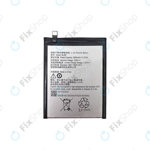 Lenovo VIBE K5 Note A7020a40 - Baterie BL261 3500mAh