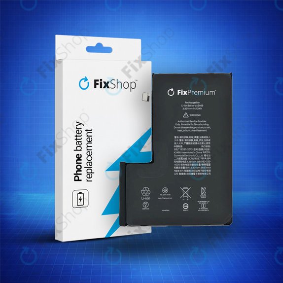 Baterie pentru iPhone 12 Pro Max, 3687mAh, A2466, FixPremium