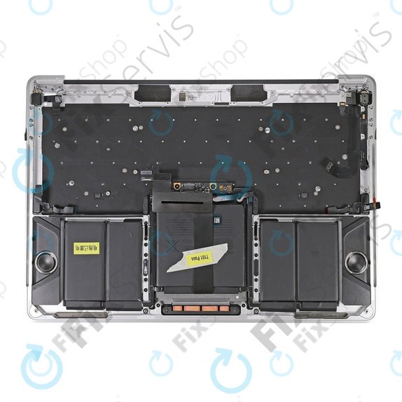 Apple MacBook Pro 13" A1706 (Late 2016 - Mid 2017) - Superior Ramă Tastatură + Tastatură (US) + Microfon + Trackpad + Boxe (Silver)