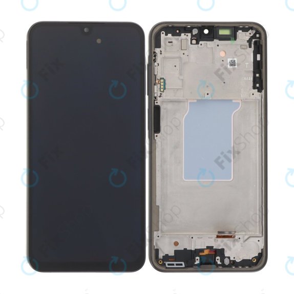 Samsung Galaxy A26 A266E - Ecran LCD + Sticlă Tactilă + Ramă (Black) OLED
