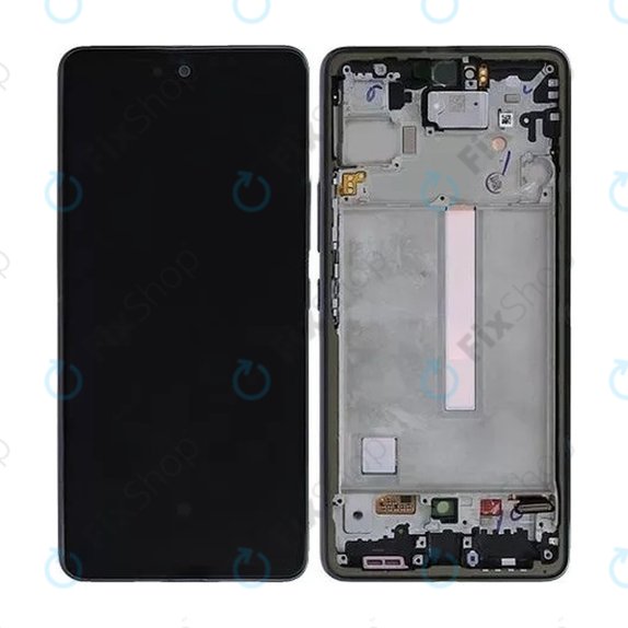 Samsung Galaxy A73 A736 - Ecran LCD + Sticlă Tactilă + Ramă (Black) TFT