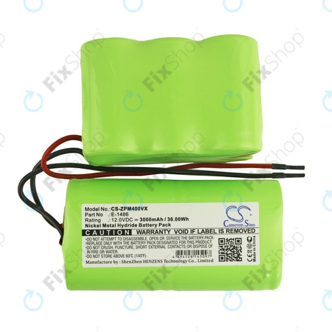 Baterie pentru Zepter PWC 400 Turbohandy, 3000mAh, Ni-MH, 12V, E-1486, HQ