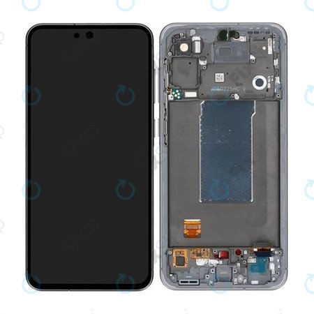 Samsung Galaxy A56 A566E - Ecran LCD + Sticlă Tactilă + Ramă (Awesome Graphite) OLED