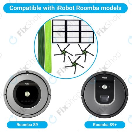 iRobot Roomba S9, S9+ - Set complet