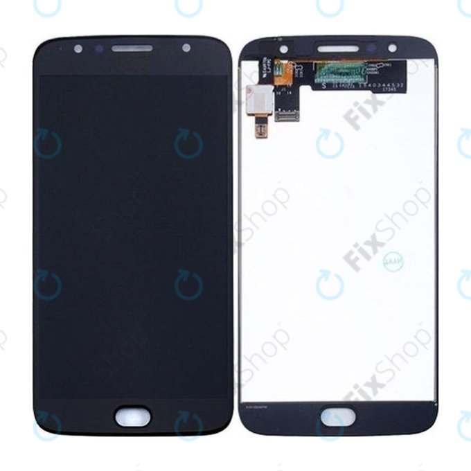 Motorola Moto G5S Plus XT1805 - Ecran LCD + Sticlă Tactilă + Ramă (Black) TFT