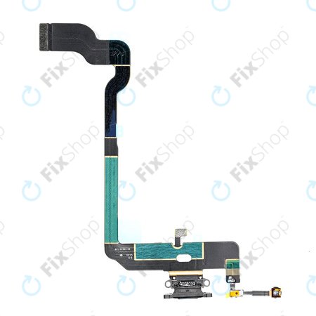Apple iPhone XS - Conector de Încărcare + Cablu Flex (Space Gray)