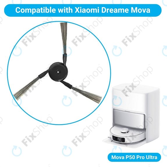 Perie laterală, 2 buc. pentru Xiaomi Mova P50 Pro Ultra