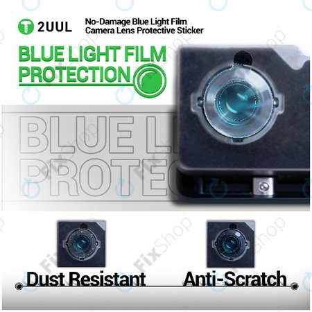 Stickere protecție lentilă cameră cu filtru lumină albastră, 2UUL DA33, 500 buc/pachet