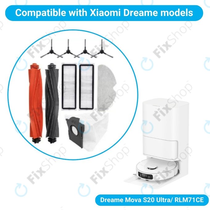 Xiaomi Dreame Mova S20 Ultra, RLM71CE - Set complet