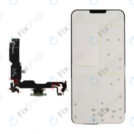 Conector de Încărcare + Cablu Flex pentru iPhone 15 Plus | Green | 923-12776 | Genuine Apple