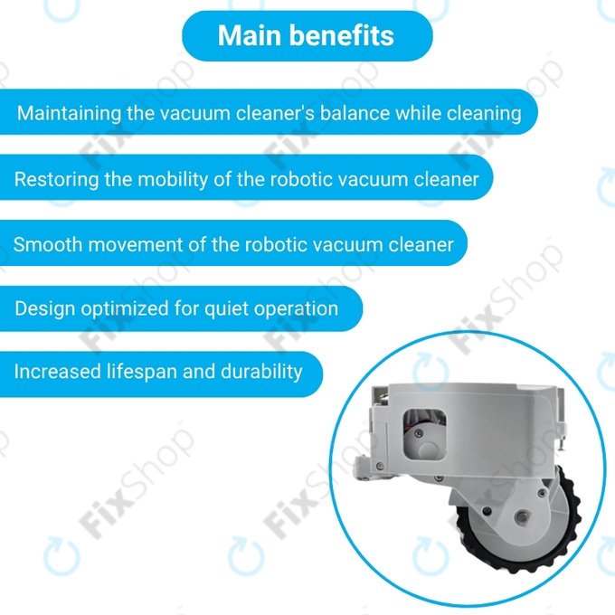 Xiaomi Mijia 1S - Roată cu Motor (Dreapta) (Alb)