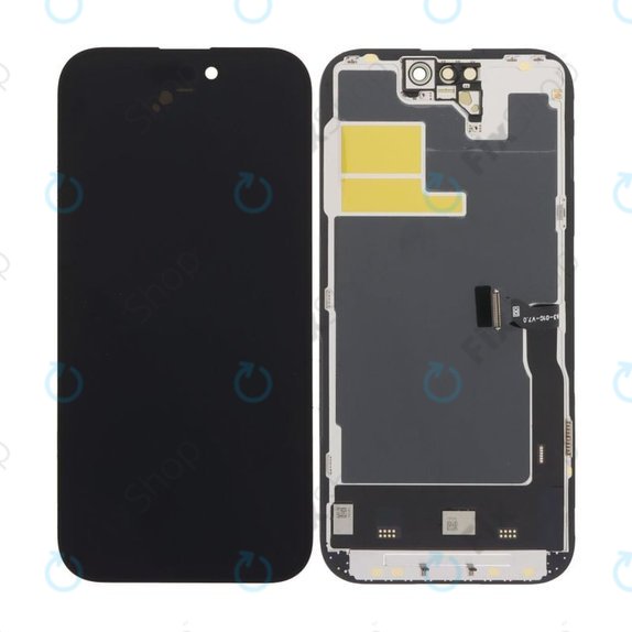 Ecran Soft OLED pentru iPhone 14 Pro, Sticlă tactilă cu ramă, DIAGNOSTIC