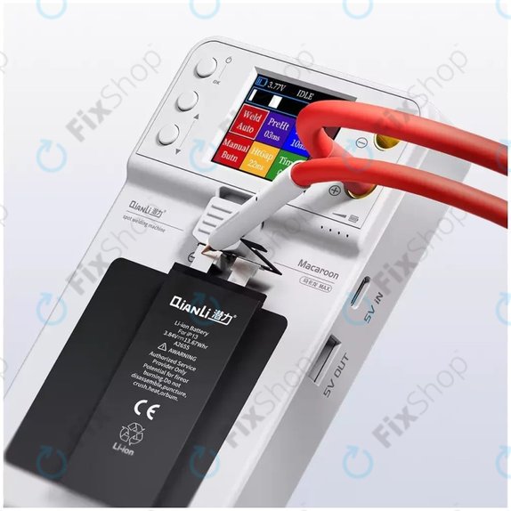 QianLi Macaron Max - Set Micropunct de Sudura Pentru Repararea Bateriei Flex (iPhone 11 - 14 Pro Max)