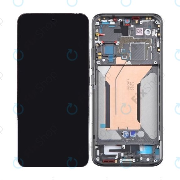 Xiaomi 14 23127PN0CC - Ecran LCD + Sticlă Tactilă + Ramă (Black) TFT
