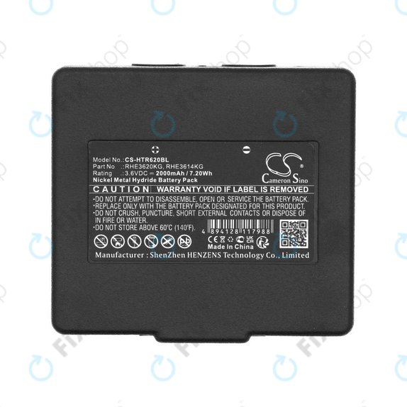 Baterie pentru Hetronic Abitron Mini, 2000mAh, Ni-MH, 3.6V, RHE3620KG, HQ