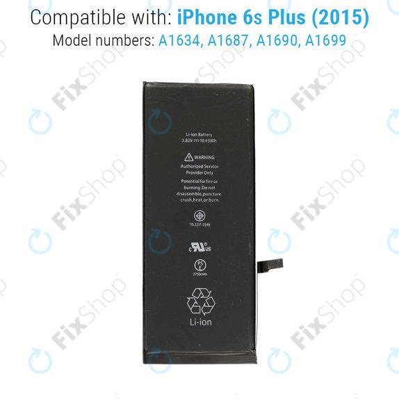 Baterie pentru iPhone 6S Plus, 2750mAh, Service Pack