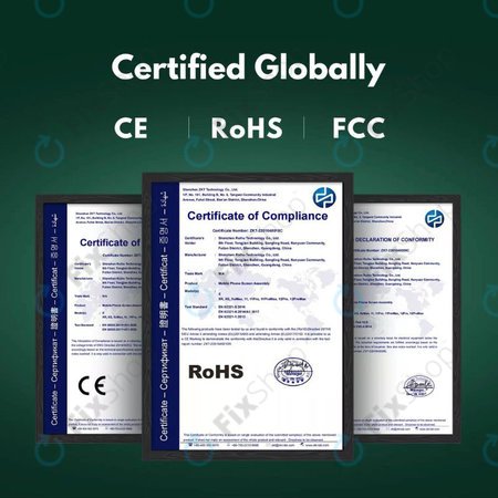 Apple iPhone 15 Plus - Ecran LCD + Sticlă Tactilă + Ramă Soft OLED FixPremium