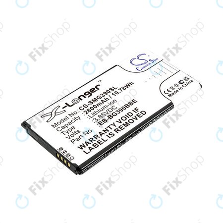 Baterie pentru Samsung Galaxy Xcover 4, 4S, 2800mAh, Li-Ion, 3.85V, EB-BG390BBE, HQ