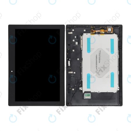 Lenovo TAB 2 A10-70 - Ecran LCD + Sticlă Tactilă + Ramă (Black) TFT
