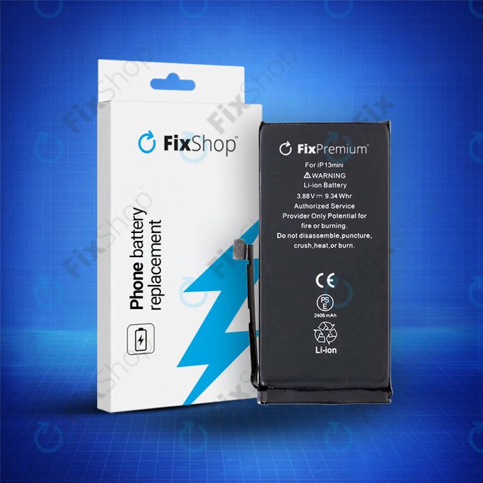 Baterie pentru iPhone 13 Mini, 2406mAh, DIAGNOSTIC