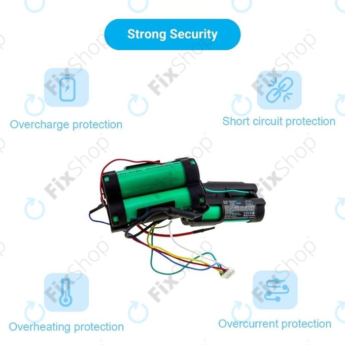 Philips PowerPro Duo, PowerPro Aqua - Baterie 5ICR19/65 Li-Ion 18.5V 2500mAh HQ