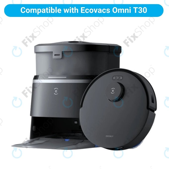 Set de piese de schimb pentru Ecovacs Omni T30 (1x Perie principală, 2x Filter, 2x Perie laterală, 4x Mop, 2x Sac de praf)