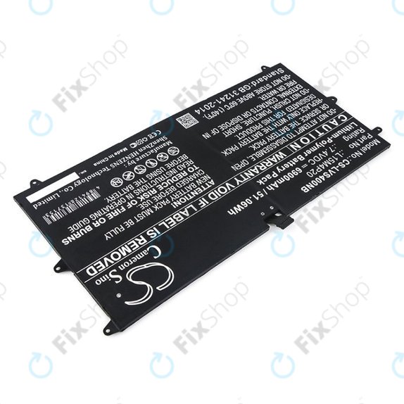 Baterie pentru Lenovo Yoga 4S, 900S, 6900mAh, Li-Pol, 7.4V, L15M4P20, HQ