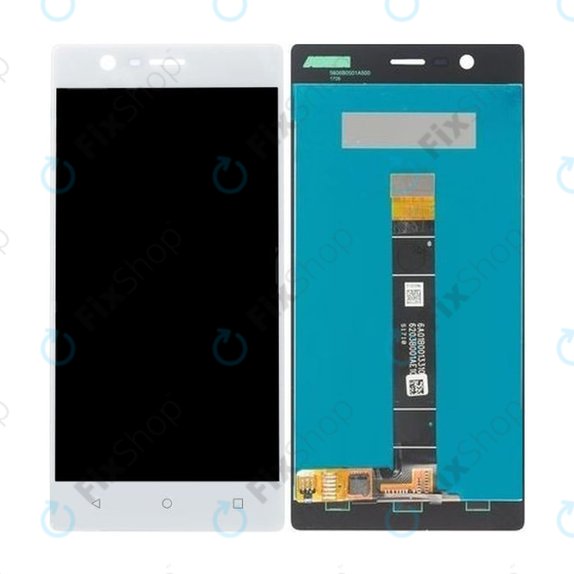 Nokia 3 - Ecran LCD + Sticlă Tactilă (White) TFT