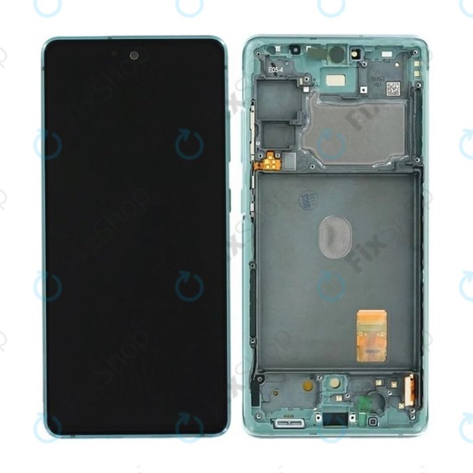 Samsung Galaxy S20 FE G780F - Ecran LCD + Sticlă Tactilă + Ramă (Cloud Mint) - GH82-24220D, GH82-31328D, GH82-31329D, GH82-24219D Genuine Service Pack