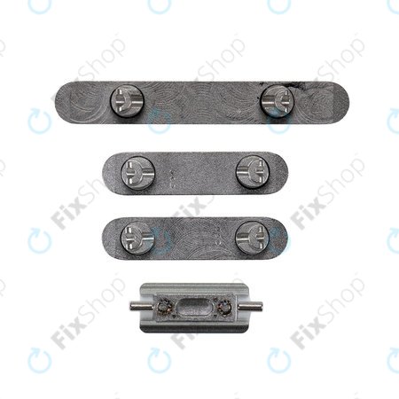 Apple iPhone XS Max - Set Butoane Volum + Pornire + Modul Silen?ios (Space Gray)