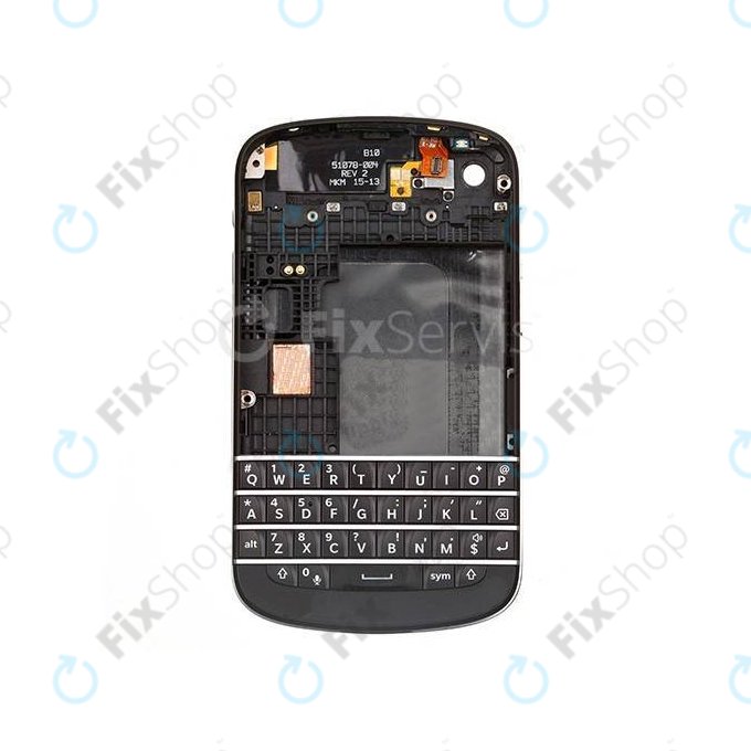 Blackberry Q10 - Ecran LCD + Sticlă Tactilă + Ramă (White) TFT