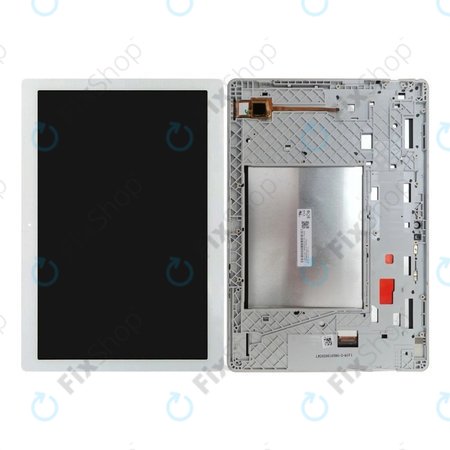 Lenovo Tab M10 TB-X505 - Ecran LCD + Sticlă Tactilă + Ramă (White) TFT