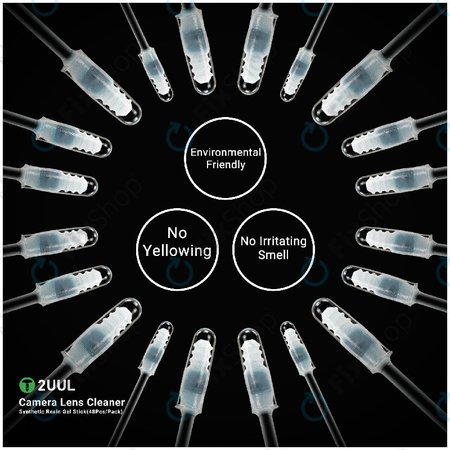Betisoare cu gel pentru curățarea lentilelor camerei, rășină sintetică, 2UUL CL21, 48 buc/pachet