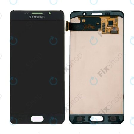 Samsung Galaxy A5 A510F (2016) - Ecran LCD + Sticlă Tactilă (Black) - GH97-18250B Genuine Service Pack